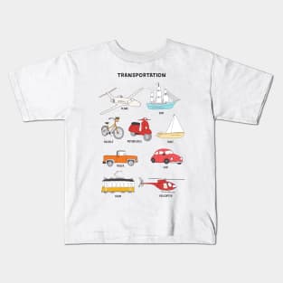 Transportation drawings for Kids Kids T-Shirt